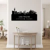 Custom Las Vegas Skyline Metal Sign, Las Vegas Scene Decor Nevada Home Cityscape Name Sign, Home Decor, Born In Las Vegas, Housewarming Gift