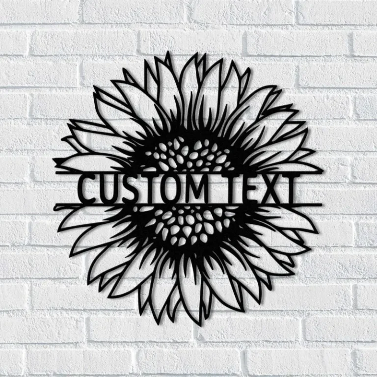 Sunflower Sign, Sunflower Decor, Sunflower Lover Gift, Sunflower Gifts, Dad Gift, Housewarming Gifts, Birthday Gifts, Sunflower Gift, Gift