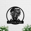 Military Boots Metal Wall Decor, Military Boots Fallen Soldier Metal Sign Art, Us Army Name Sign, Custom Fallen Soldier Metal Wall Art, Gift