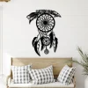 Dream Catcher Metal Wall Art, Metal Wall Art, Dreamcatcher Sign, Boho Decor, Dream Catcher, Bedroom Decor, Bed Decor, Metal Dreamcatcher