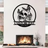 Personalized Sugar Skull Metal Sign, Custom Skull Wall Art For Room Decor, Man Cave Decor, Skull Metal Art, Skull Name Sign, Skull Wall Hanging