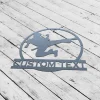 Custom Boy Karate Metal Wall Art, Martial Arts Sign, Kid Karate Sign, Kids Room Decor Dojo Decor, Birthday Gift For Son, Kid Karate Name Sign