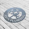 Custom Plumbing Metal Sign, Personalized Plumber Metal Wall Art, Repair Service, Decor Repairman Birthday, Repairman Sign, Repairman Gift