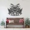 Custom Motorcycle Metal Sign, Motorbike Gift, Motor Bike Metal Sign, Personalized Metal Art, Metal Garage Sign, Men Cave Sign, Home Decor