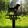 Dog Memorial Sign Personalized Dog Memorial Plaque With Stake Dog Burial Stake Metal Dog Memorial Stake Metal Dog Grave Marker Garden Stake