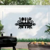 Personalized Kitchen Cut Metal Signkitchen Sign, Kitchen Decor, Custom Kitchen Name Sign, Custom Gift Kitchen Decor, Kitchen Metal Chef Sign
