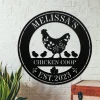 Personalized Chicken Coop Sign, Metal Chicken Coop Sign, Custom Chicken Coop Sign, Hen House Coop Sign, Our Little Coop Sign Metal Sign