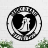 Custom Wedding Sign, Personalized Wedding Gift, Family Name Sign, Wedding Decor, Mr And Mrs Sign, Last Name Metal Sign, Custom Metal Sign