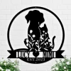 Cat & Dog Heart Metal Wall Art Decor, Metal Wall Art, Housewarming Gift, Metal Sign, Pet Gift, Home Decoration, Cat Art, Cat Owner Gift