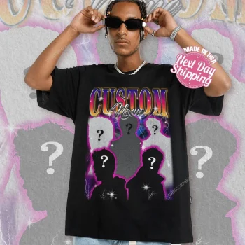 Custom Your 90s Bootleg Shirt, 90s Vintage Bootleg Shirt, Insert Your Design Tshirt, Custom Photo Shirt, Custom Bootleg Rap Tee