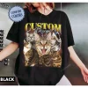 Personalized Pet Bootleg Shirt, Bootleg Rap Tee, Custom Pet Photo, Pet Lovers Gift