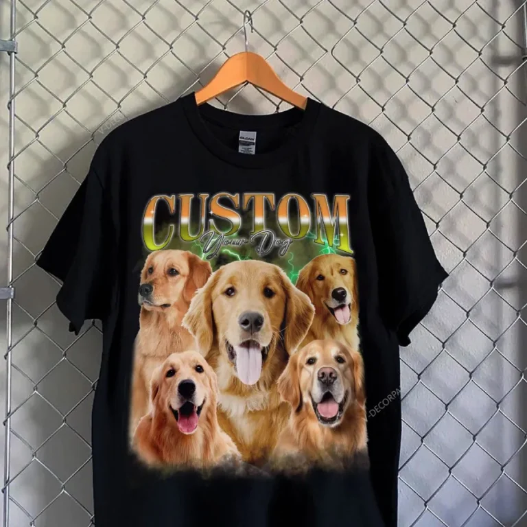 Custom Your Pet Photo Bootleg Rap T-shirt, Pet Custom Vintage Washed Shirt, Custom Cat Vintage T-shirt, Dog Bootleg Retro 90s Tee, Pet Lovers Gift