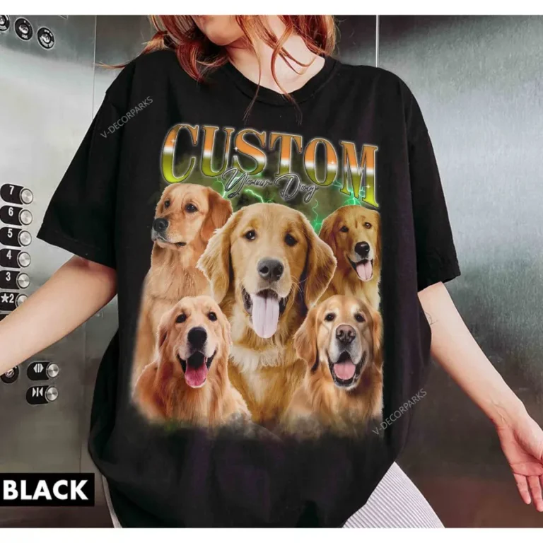 Custom Your Pet Photo Bootleg Rap T-shirt, Pet Custom Vintage Washed Shirt, Custom Cat Vintage T-shirt, Dog Bootleg Retro 90s Tee, Pet Lovers Gift