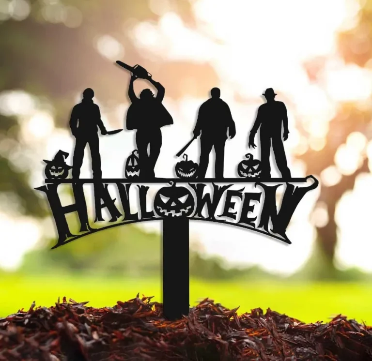 Zombies, Halloween Metal, Halloween Sign, Tabletop Zombie Figures, Halloween, Halloween Decor, Halloween Decorations, Gift, Shadow Figures