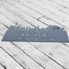 Custom Las Vegas Skyline Metal Sign, Las Vegas Scene Decor Nevada Home Cityscape Name Sign, Home Decor, Born In Las Vegas, Housewarming Gift