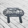 Metal Garden Sign With Stakes, Custom Garden Welcome With Stakes, Metal Welcome Sign, Personalized Garden Sign, Unique Home Garden Decor