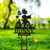 Bunny Memorial Stake, Rabbit Loss, Bunny Lost, Bunny Lover, Pet Rabbit Memorial, Rabbit Loss Gifts, Grave Marker, Sympathy Plaque, Pet Loss