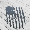 We The People 1776 Flag Metal Wall Art, We The People With Betsy Ross Union Flag Metal Wall Decor, Patriotic Home Decor, We The People Sign