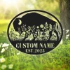 Bison Wildflower Farmhouse Metal Wall Art Bison Farm Floral Buffalo Farm Sign Home Decor Heifer Cow Barn Decoration Housewarming Birthday