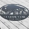 Bison Wildflower Farmhouse Metal Wall Art Bison Farm Floral Buffalo Farm Sign Home Decor Heifer Cow Barn Decoration Housewarming Birthday