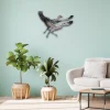 Sandhill Crane Vintage Metal Wall Art, Sandhill Crane Beach Artwork For Dad, Sandhill Crane Metal Sign, Home Decor