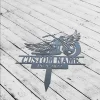 Custom Rider Memorial Metal Stake, Biker Memorial, Riding With Angels, Motorcycle With Wings Metal Sign, Loss Of Loved One, Garden Stakes