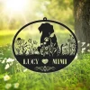 Custom Dog&cat Metal Wall Art, Personalized Dog Cat Love Metal Sign, Dog Cat Gift Love, Dog Cat Home Decor, Cemetery, Dog Sign, Cat Sign