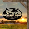 Custom Metal Farm Sign, Personalized Farm Metal Sign, Country House Ranch, Metal Wall Art, Farm Animals, Outside Barn, Custom Farmhouse Sign