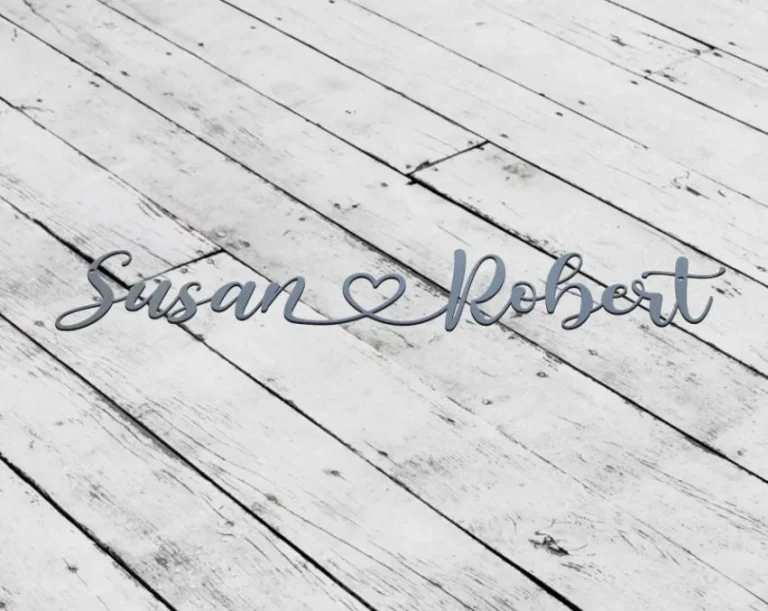Custom Couples Name Sign For Wedding, Wedding Gift, Housewarming Gift, Bridal Shower Gift, Anniversary Gift, Home Decor, Wedding Decor