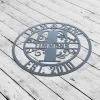 Personalized Family Name Sign, Custom Name Sign, Metal Name Sign, Metal Monogram, Wedding Gift, Wedding Monogram, Closing Gift, Housewarming Gift