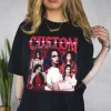 Customized Your Photo Bootleg Shirt, Personalized Halloween Shirt, Custom Your Photo Bootleg Unisex Graphic Shirt, Custom Bootleg Rap Tee