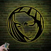 Religious Mary Mother Of Jesus Metal Sign Led Lights, Christ Sign Home Decor God Faith Decoration Jesus Lover Housewarming Xmas Gifts