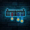 Personalized All Star Medal Holder, Custom All Star Name Medal Hanger, 12 Rungs For Medals & Ribbons, Sport Medal Display Awards Sign Led Light