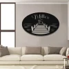 Personalized Family Name Lake House Metal Sign Monogram, Custom Outdoor House, Cabin, Beach, Housewarming Wall Decor, Wedding Art Gift