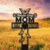 Butterfly Memorial Cross Stake, Sympathy Gift, Outdoor Marker, Garden Stake, Mother Grave Marker Sign, In Memory Of, Loss Of Mom, Aunt, Sis