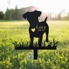 Custom Jack Russell Memorial Stake Sign, Pet Loss Gift, Sympathy Sign, Remembrance Stake, Pet Grave Markers Sign, Metal Sign With Stake, Dog