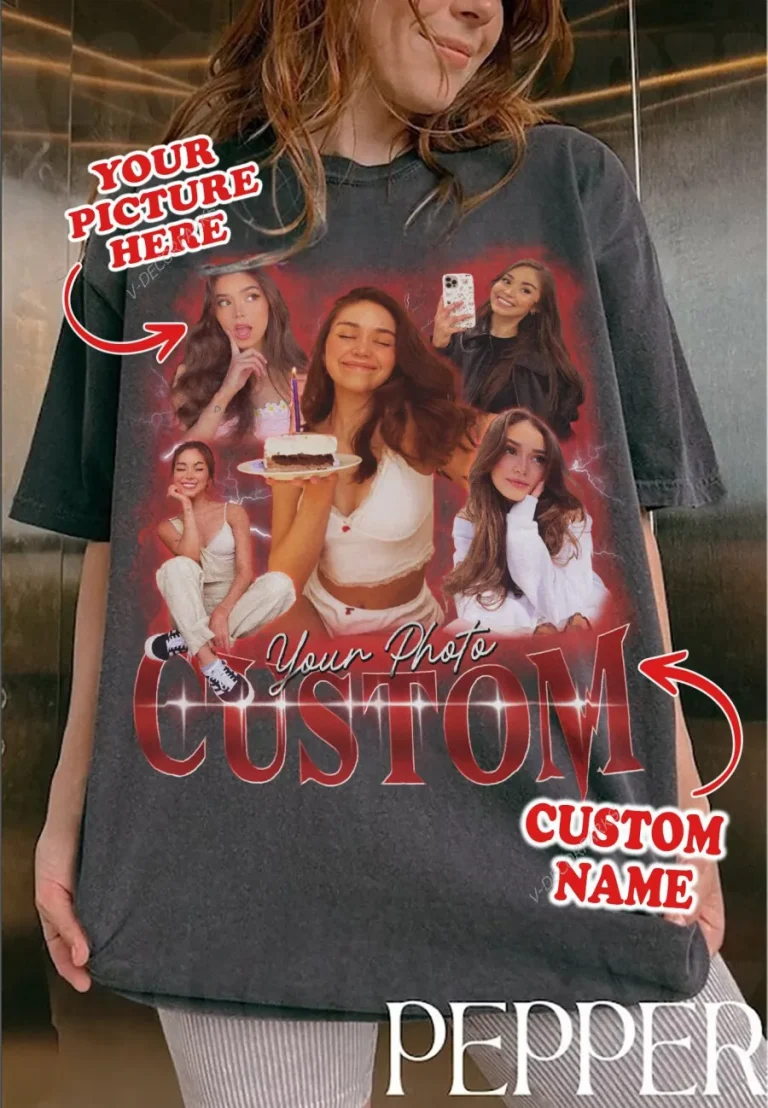 Custom Your Own Bootleg Shirt, 90s Vintage Bootleg Shirt, Custom Bootleg Shirt, Gift Ideas For Couples, Valentines Gift For Her/him