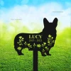 Personalized Dog Memorial Stake, Corgi Stake, Corgi Metal Stake, Pembroke Welsh Corgi, Sympathy Sign, Pet Grave Marker, Remembrance Stake