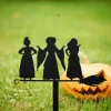 Witch Sisters Metal Stake, Halloween Decor, 3 Sisters, Halloween Gift, Metal Halloween Yard Decor, Metal 3 Sisters Yard Stake, Fall Yard Art