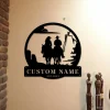 Custom Western Cowboy Cowgirl Wall Art, Horse Lover Gift, Western Riding Cowboy Metal Sign, Cowboy Lover Gift, Western Sign, Cowgirl Sign