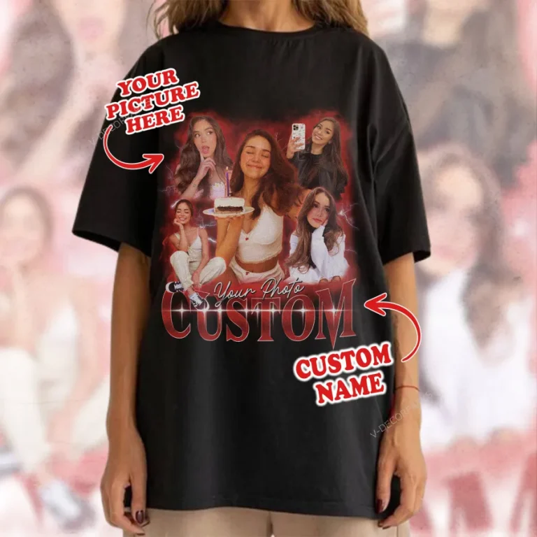 Custom Your Own Bootleg Shirt, 90s Vintage Bootleg Shirt, Custom Bootleg Shirt, Gift Ideas For Couples, Valentines Gift For Her/him