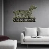 Dachshund Mandala Garden Metal Sign, Dachshund Hanging, Dachshund Zentangle Metal Wall Art, Dachshund Lover Gift Dog Garden Sign Indoor Decor