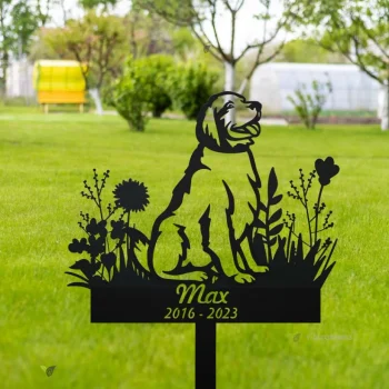 Custom Golden Retriever Memorial Stake Sign, Pet Grave Markers Sign, Dog Memorial Stake, Pet Loss Gift, Sympathy Sign, Remembrance Stake