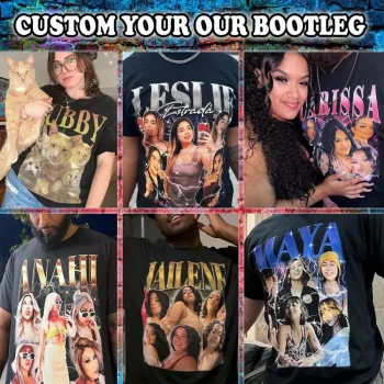 Custom Your Own Bootleg Rap Tee, Custom Bootleg Shirt, Your Own Bootleg Idea Shirt, Insert Your Photo Bootleg Shirt, Valentine Gift For Him/her