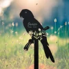 Personalized Parrot Pet Memorial Stake, Sympathy Sign, Pet Grave Markers, Remembrance Stake, Outdoor Parrot Garden Decor, Metal Stake, Parrot Loss