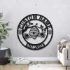 Personalized Bee Family Name Established Sign, Custom Bee Metal Sign, Honey Bee Metal Wall Art, Bee Decor, Bee Keepers Gift, Beekeeping Wall Art