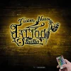 Personalized Ink Studio Name Sign Custom Tattoo Artist Metal Wall Art Led Light Home Decor Machine Shop Decoration Christmas Birthday Gift