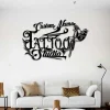 Personalized Ink Studio Name Sign Custom Tattoo Artist Metal Wall Art Led Light Home Decor Machine Shop Decoration Christmas Birthday Gift