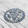 Personalized Name Us Army Veteran Metal Sign, Custom Military Sign, Veteran Wall Decor, Veterans Day Gift For Proud Soldiers