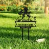 Personalized U.s. Military Memorial, In Memorial Of Gift, Custom Cemetery Stake, Memorial Day, Fathers Day Gift, Grave Marker, Veteran Cross